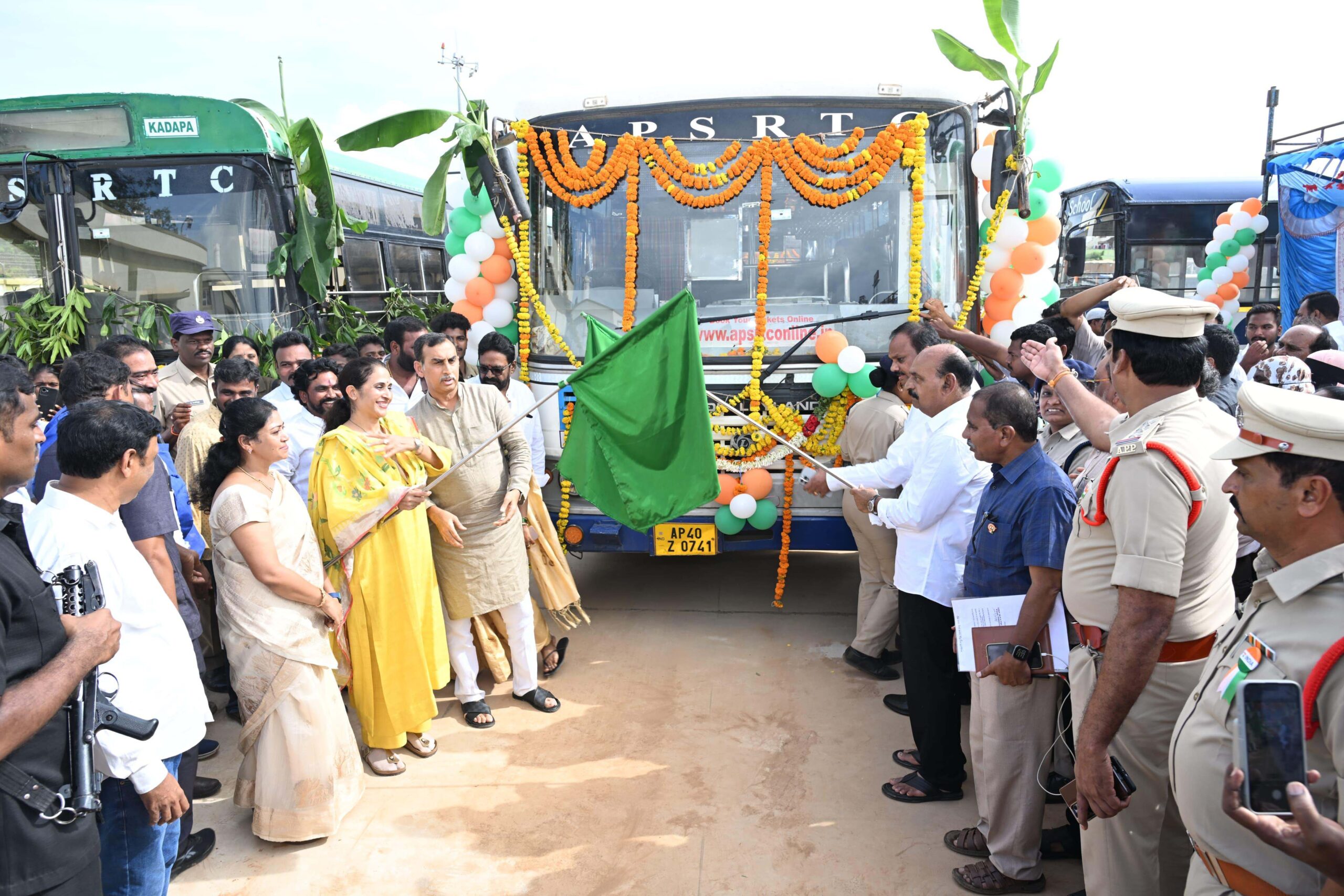 bhaskarpedia_Stree Shakti' Free Bus Travel Scheme Launched